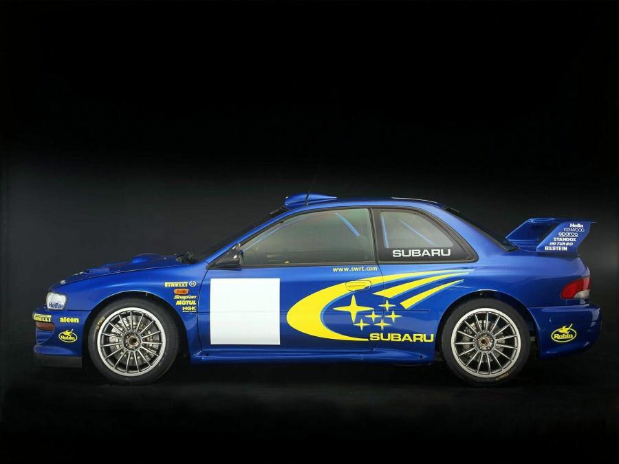 Subaru Impreza 22B Rally Car 1998 года выпуска. Фото 4. VERcity